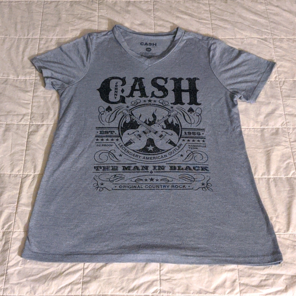 Johnny Cash women's top - Picture 2 of 3